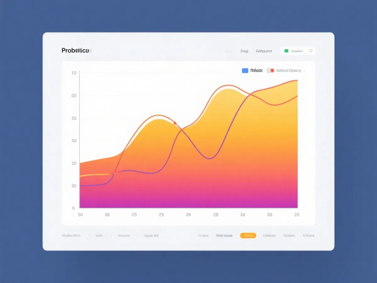统计分布与趋势示意图